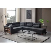 ATELIER DEL SOFA Ugaona garnitura Tloft Left Anthracite