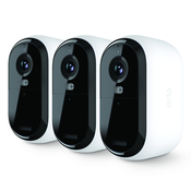 Arlo Essential 2K Outdoor Surveillance Camera White, Set of 3K Resolution, WLAN, IP65 Weatherproof