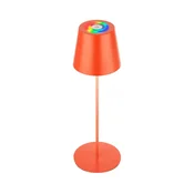 Briloner 7510012-LED RGB prigušiva stona lampa CALIDA 2,5W/5V IP44 1200mAh narandžasta