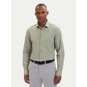 HUGO Srajca Kenno 50289499 Svetlo zelena Slim Fit
