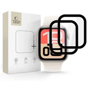 Tech-protect Glass Flex 2x zaščitno steklo za Apple Watch 4/5/6/SE 1/2/3 (40mm), črn