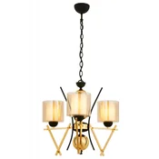 Opviq Luster Av-4301-3S, 90 cm, Crno-zlatni