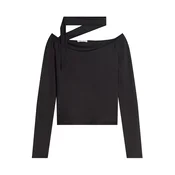 Bershka Majica črna