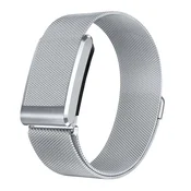 INF Nerjaveči milaneški trak za WHOOP 5.0, One/Peak, Life, MG Silver, (5000295579)