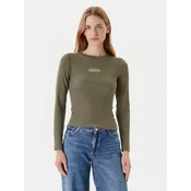 Guess Jeans Bluza W5YP38 KA0H1 Khaki Slim Fit