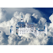 BlueBird - Puzzle Neuschwanstein Castle in the Clouds - 500 kosov