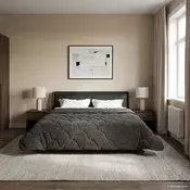 vidaXL Poletna odeja Antracit 220 x 260 cm Mikrofibra in Teddy flis