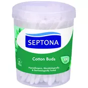 Septona Pamucni štapici za uši, 100 komada