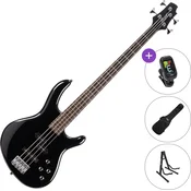 Cort Action Bass Plus SET Black Elektricna bas gitara
