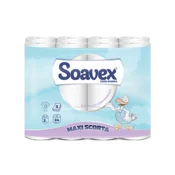 Soavex Maxiscorta toalet papir 162list 3sl (24 rolni)