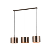EGLO Viseca lampa SAGANTO 1 3xE27 1030 mm braon 39357