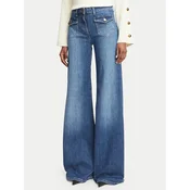 Elisabetta Franchi Jeans hlače PJ-18N-66E2-V420 Modra Wide Leg
