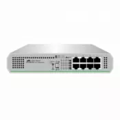 ALLIED TELESIS Switch GS910/8E Neupravljivi, 8 RJ-45 portova, 4K, 16Gbps