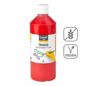 Transparentna barva Creall 500 ml - rdeča