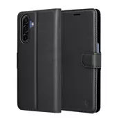 Etui Techsuit Leather Folio za Samsung Galaxy A17 4G/A17 5G - črn