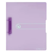 2 obročka za registrator Herlitz PP 2,5 cm prozorna lila
