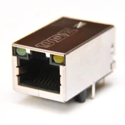 OEM Uticnica RJ45 10/100 w/LED w/Shield TU TH w/o EMI ( RJ45-006 )