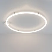 Artemide Abeceda svetlobe krožni strop 155 Aplikacija - Dnevna soba/jedilnica - Dizajn - bela - Plastika
