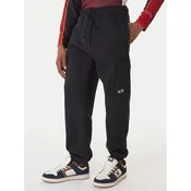 DC Shoes Spodnji del trenirke EDYFB03094 Črna Regular Fit