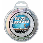 SAVAGE GEAR FLUOROCARBON SG SOFT 0/26MM / 50M -CLEAR
