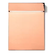 Flos Architectural FLOS Real Matter LED stenska svetilka za vgradnjo IP65 bakrena - Sodobni - sijajni baker - Kovina