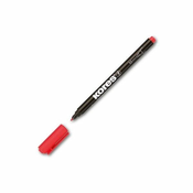 Kores permanentni marker M za CD - rdeč