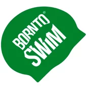 Borntoswim classic silicone swimming cap temno zelena