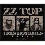 ZZ Top Tres Hombres Našitek za šivanje 100 x 100 mm