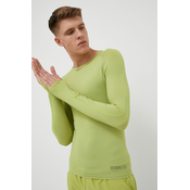 Majica dugih rukava za trcanje 4F boja: zelena, glatki model
