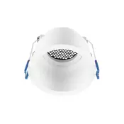 Ugradno svetlo GU10 precnika 9 cm, belo