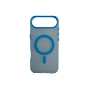 Silikonska futrola Magsafe FLURO COLOR Iphone 17 Air PLAVA