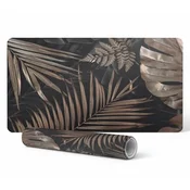 shumee Univerzalna zaščitna podloga za mize in pulte, tropski listi, 120x60 cm