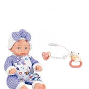 Cute&Cool lutka beba u lila odelcetu, 30cm