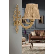 Opviq Zidna lampa Lily Hazeran, 15x10x13cm, IP20, Bež-zlatna boje