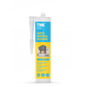 TKK 300° nevtralni črni silikon 300ml