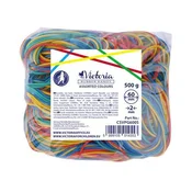 Gumice, 60x2 mm, VICTORIA FACILITY, 0,5 kg, mešanica barv