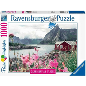 Ravensburger - Puzzle Scandinavian Cottage 1000 - 1 000 kosov