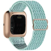 Najlonski pašček Fengyiyuda za Fitbit Versa/Versa 2/Versa Lite/Versa SE – mint zelena