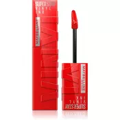 Maybelline SuperStay Vinyl Ink dolgoobstojna tekoča šminka 25 RED HOT 4,2 ml