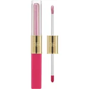 Dolce&Gabbana Make It Double! Lip Tint & Gloss Duo Dolgoobstojna šminka in sijaj za ustnice 2 v 1 odtenek 02 Strawberry Slushie - Pink & Pink Shimmer 2x2 ml