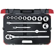 Gedore Set nasadnih kljuceva prihvat 3/4 sa racnom R78004014, 14 komada
