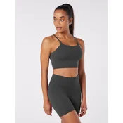 YO-GAYA Športni nederček Sports Bra antracit