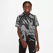 Nike B NK DF MULTI + SS TP SSNL AOP, dječja majica, siva FB1287