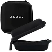 NEW Alogy Protect univerzalno ohišje za dodatke slušalke, kabel, polnilec črno