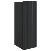 Vidaxl omara za steno Črna 33 x 34,5 x 94 cm Inženirski les