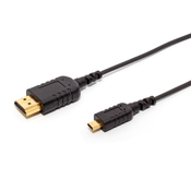 Infinitec HDMI z MICRO-HDMI ultra tanek fleksibilni kabel 4K, 80 cm