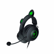 Razer Kraken Kitty Edition V2 Pro žicane RGB slušalice s izmjenjivim ušima crne