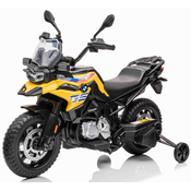 Elektricni motocikl BMW F850 GS, Licencirani, 12V baterija, EVA mekani kotaci, 2 x 35W motor,