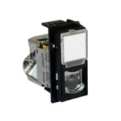 L.NOW UTIC STP RJ45 C6A 1M ČRN KG4279C6AS