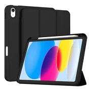 Etui Techsuit Flex Trifold z držalom za pisalo za iPad 10.9 2022/iPad 2025 - black